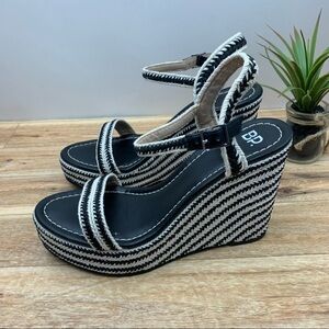 Bp Giana Platform Wedge Sandal sz 8
